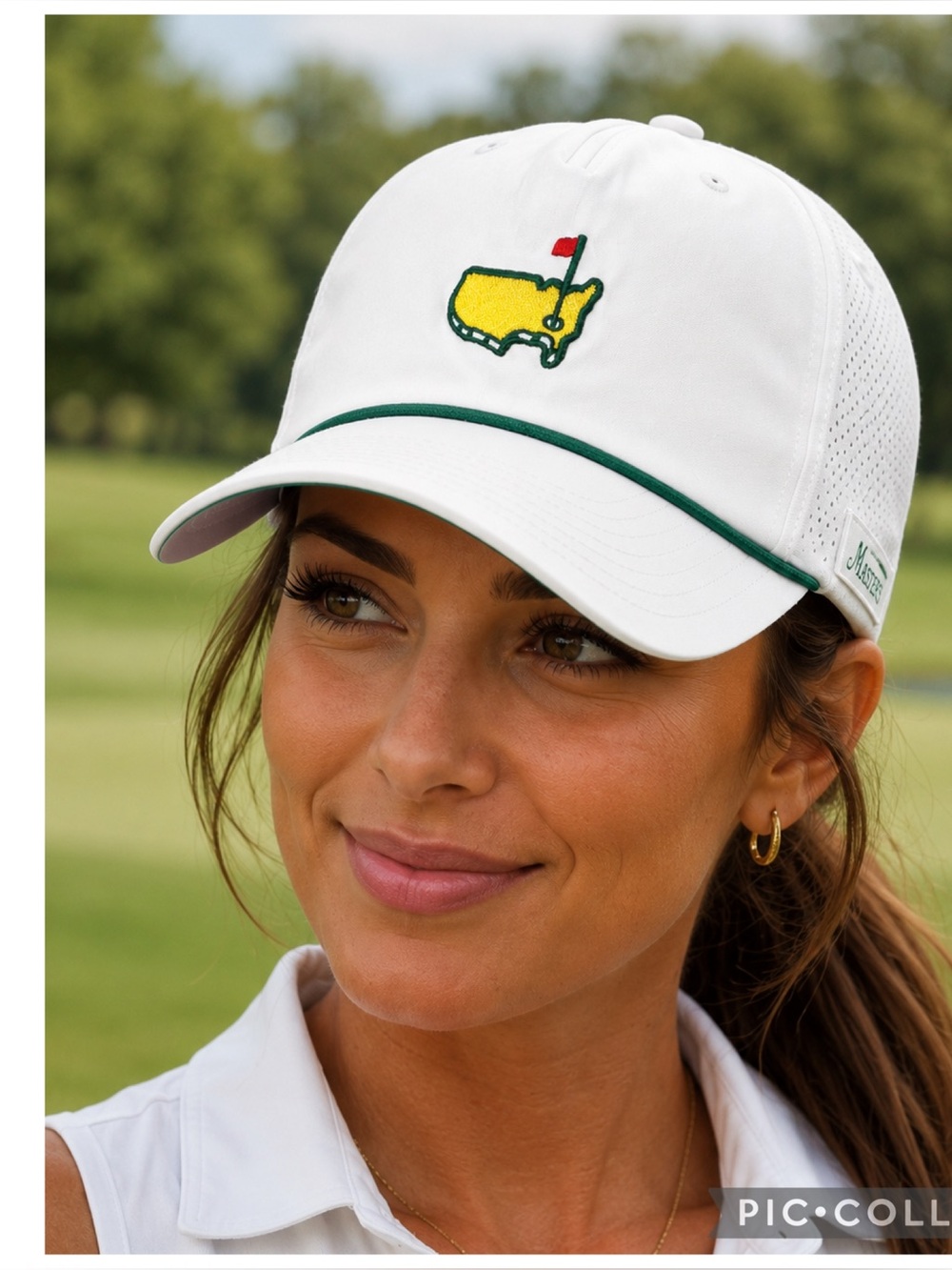 2024 Masters Augusta National Golf Hat White Performance Cap LTD Edition Clean